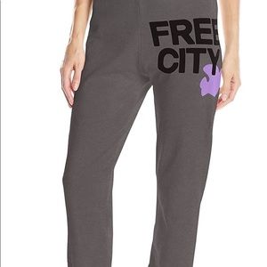 Free City gray sweatpants